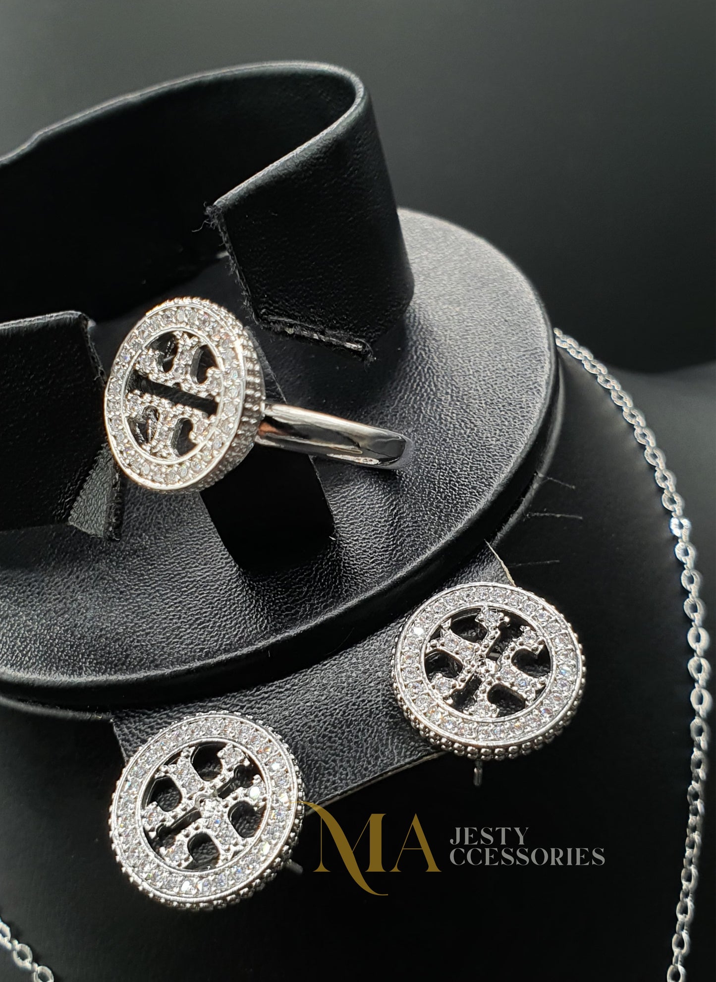 Parure Tory Burch Silver Miller