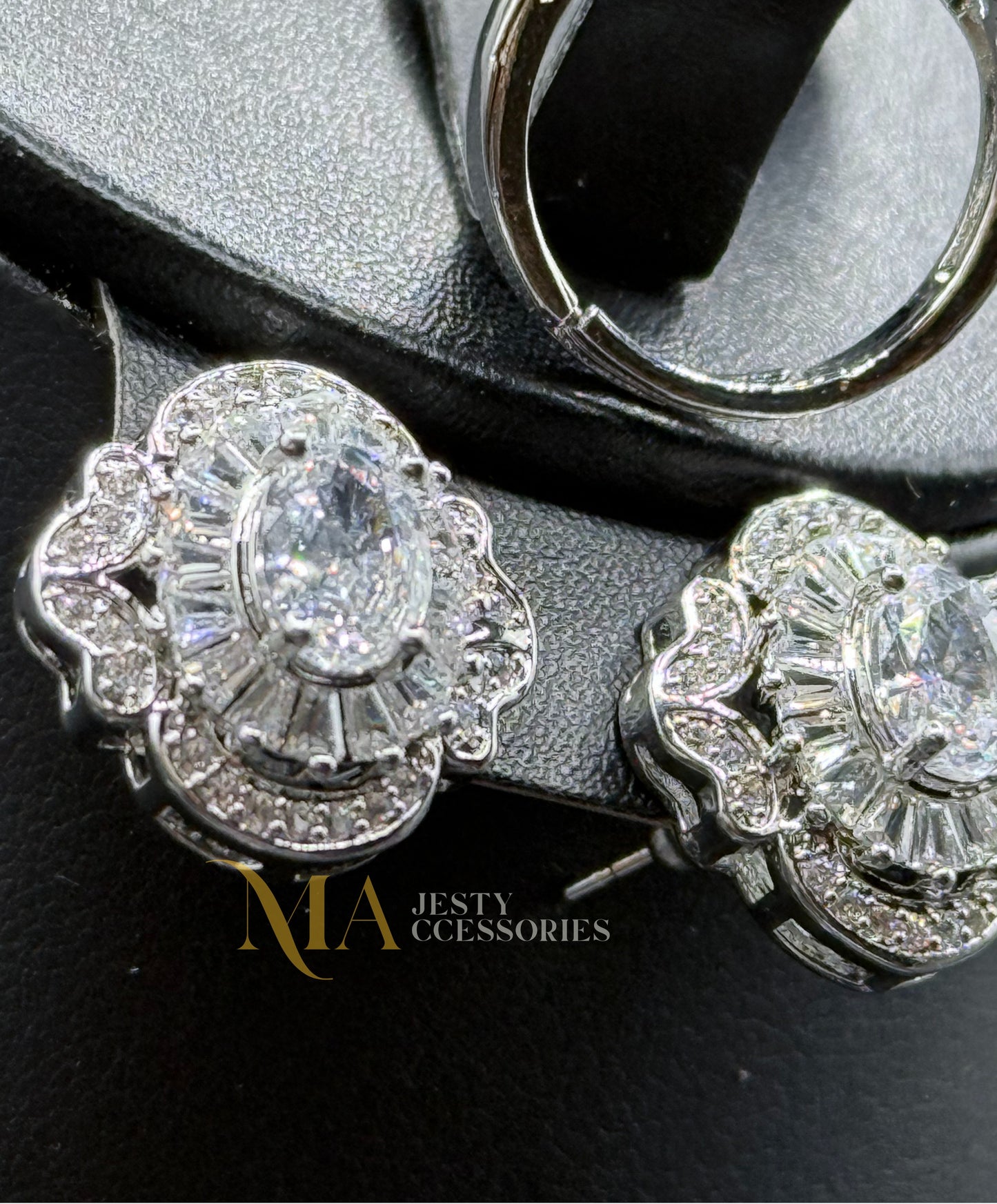 Parure Trio Zirconium