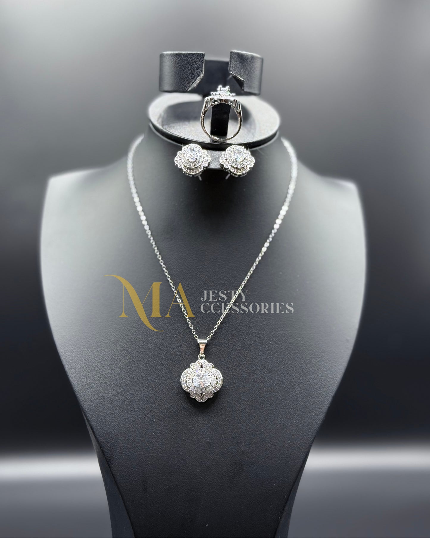Parure Trio Zirconium