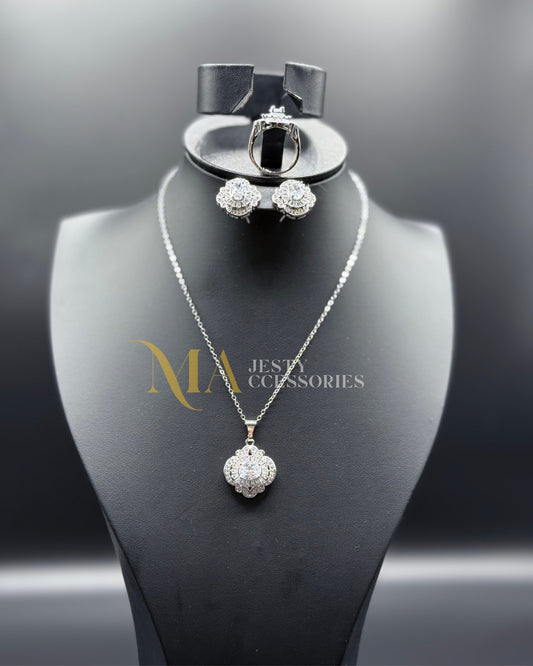 Parure Trio Zirconium