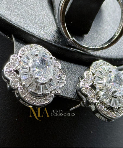 Parure Trio Zirconium