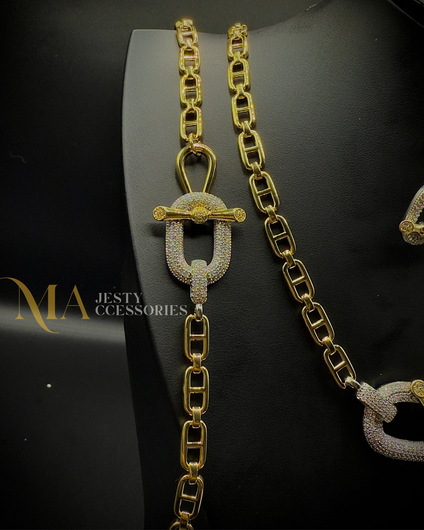 Parure 4 Pièces Hermès Modèle 18k