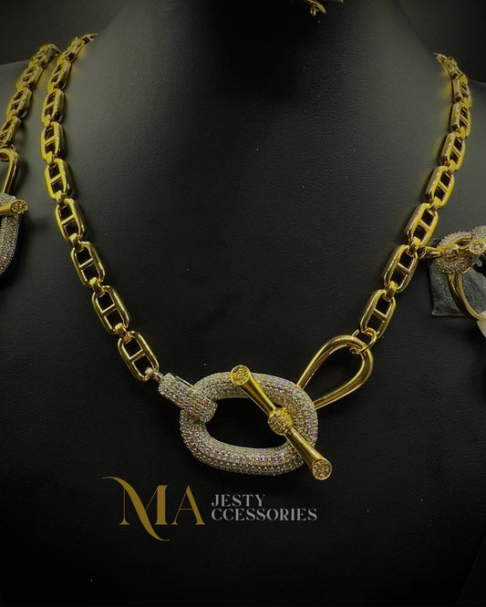 Parure 4 Pièces Hermès Modèle 18k
