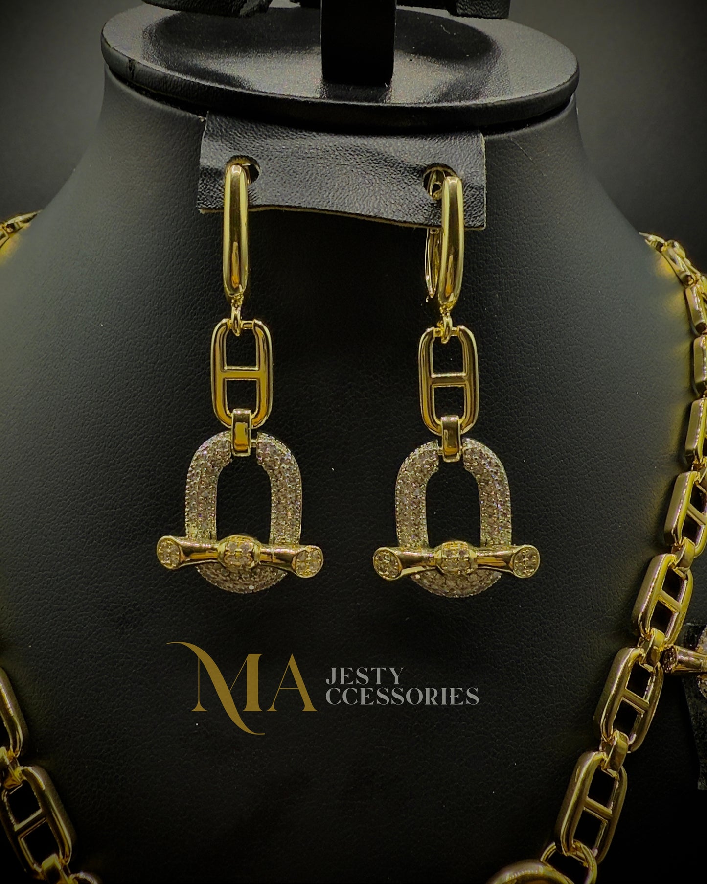 Parure 4 Pièces Hermès Modèle 18k