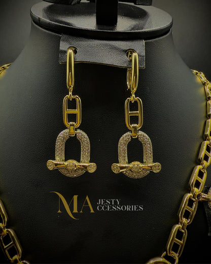 Parure 4 Pièces Hermès Modèle 18k