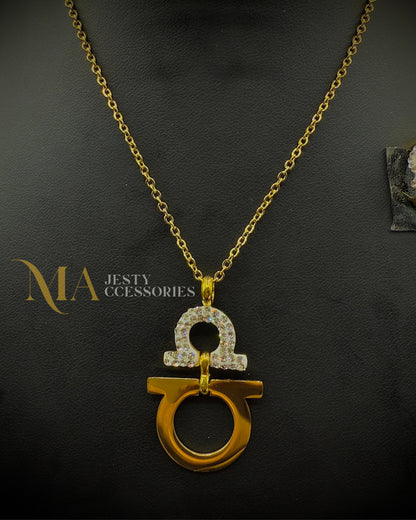Parure Ferragamo finition Diamant