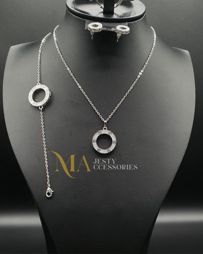 Parure Cartier Love en or blanc et diamants