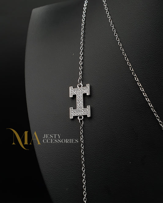 Parure avec Pendentif Panache HERMES Argenté