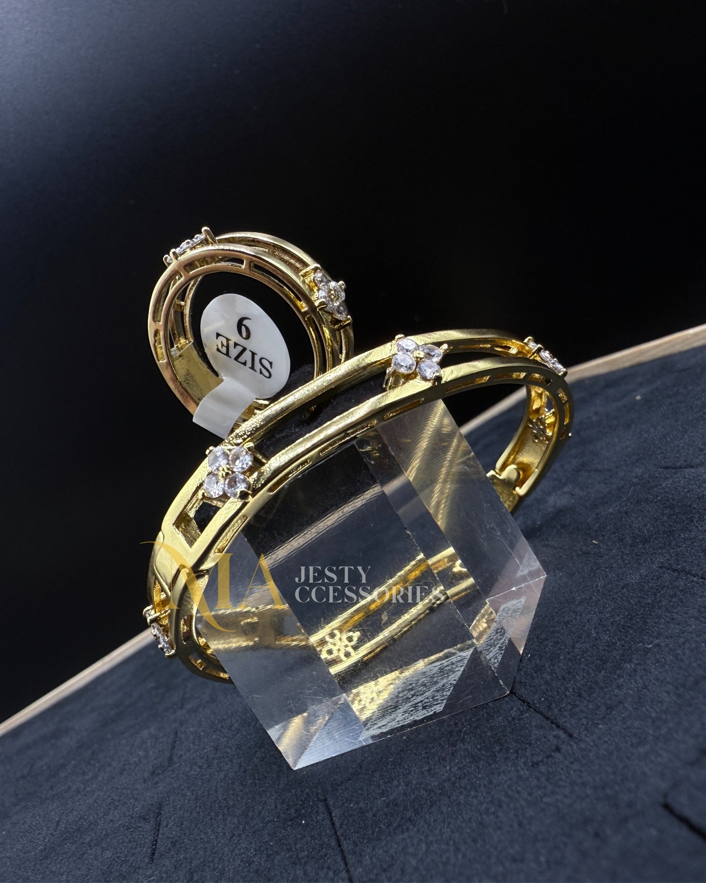 Duo "Pulse" Bracelet et Bague Très élégant