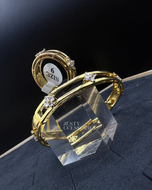 Duo "Pulse" Bracelet et Bague Très élégant