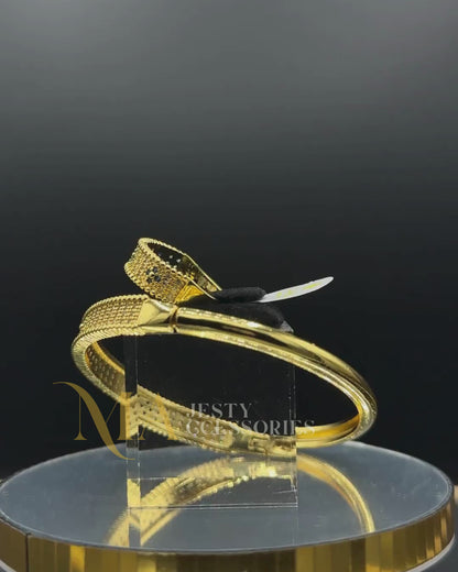 Duo "Burberry" Braclet et Bague Model 18K