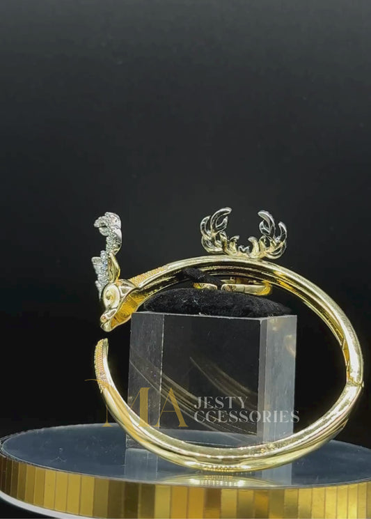 Duo "ICE BELLA" Model 18k Plaqué avec Taille Réglable